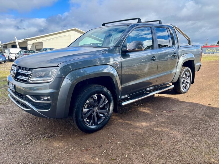2021 Volkswagen Amarok TDI580 Highline 2H MY21 4X4 Constant Indium Grey