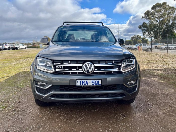 2021 Volkswagen Amarok TDI580 Highline 2H MY21 4X4 Constant Indium Grey