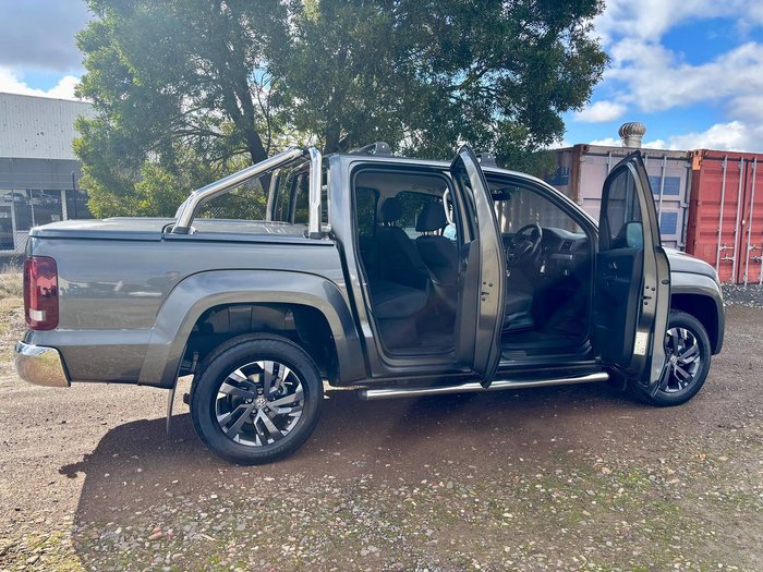 2021 Volkswagen Amarok TDI580 Highline 2H MY21 4X4 Constant Indium Grey