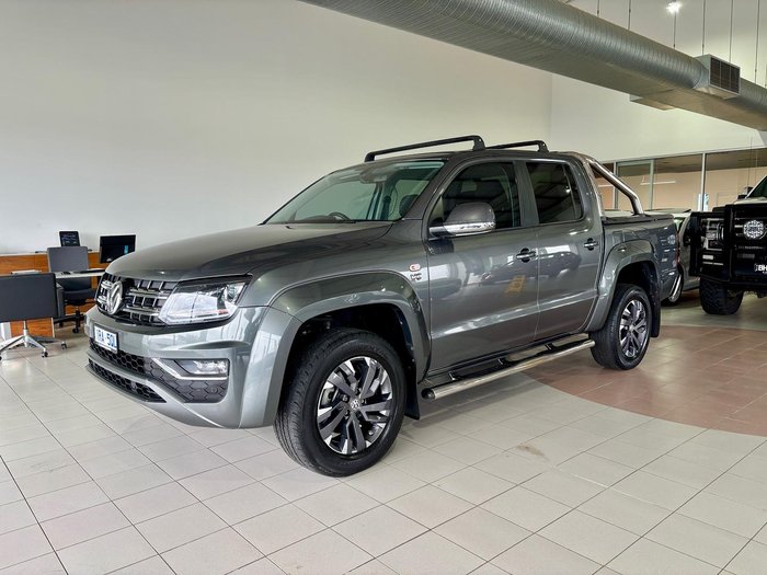 2021 Volkswagen Amarok TDI580 Highline 2H MY21 4X4 Constant Indium Grey
