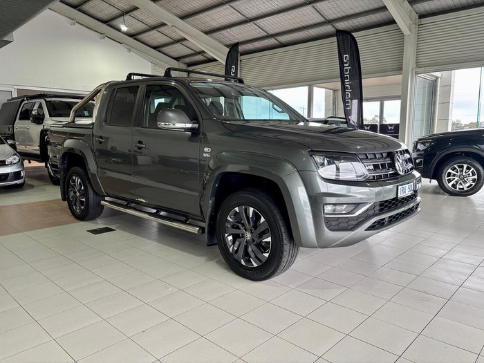 2021 Volkswagen Amarok TDI580 Highline 2H MY21 4X4 Constant Indium Grey