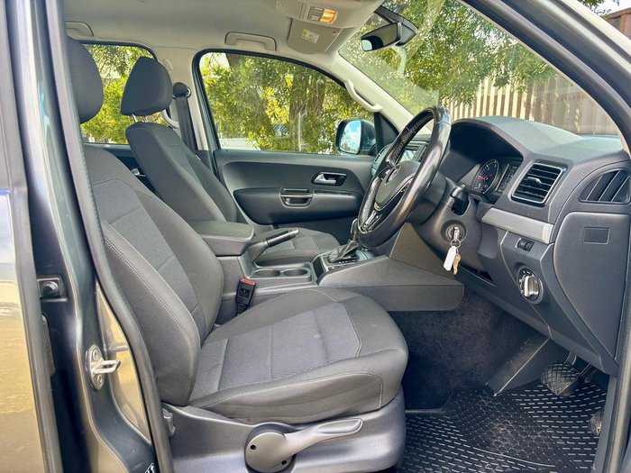 2021 Volkswagen Amarok TDI580 Highline 2H MY21 4X4 Constant Indium Grey