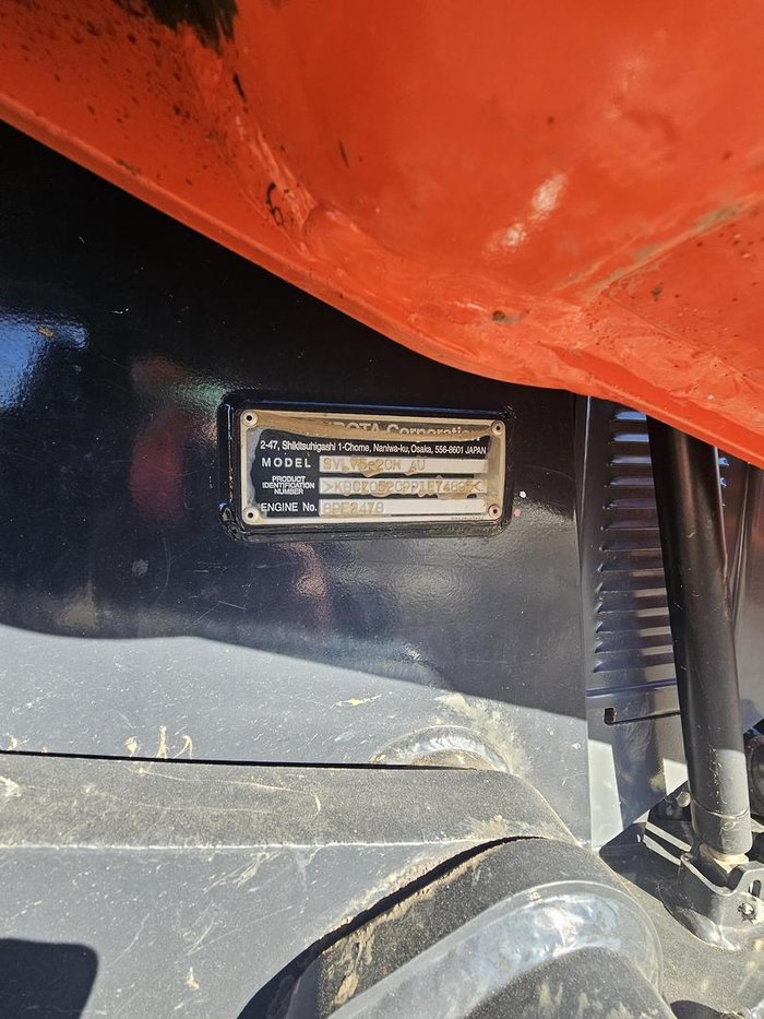 2023 Kubota Svl75-2 Orange