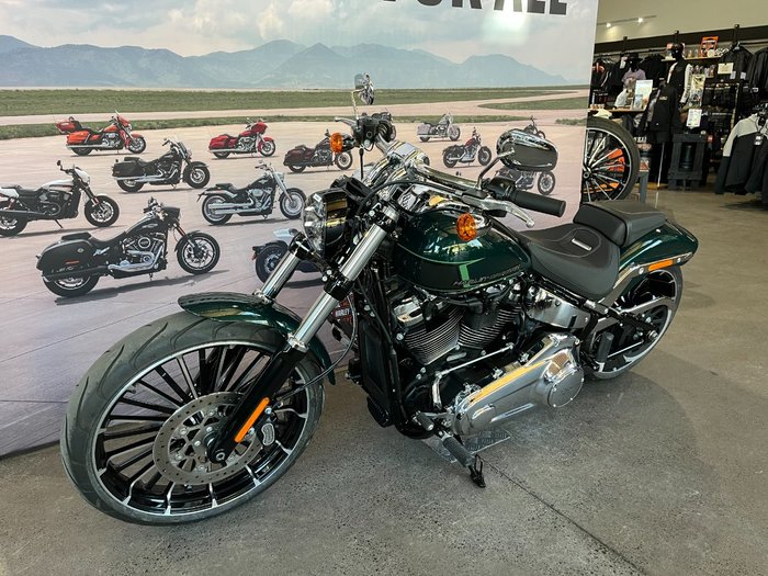 2024 Harley-davidson FXBR BREAKOUT (117) ALPINE GREEN