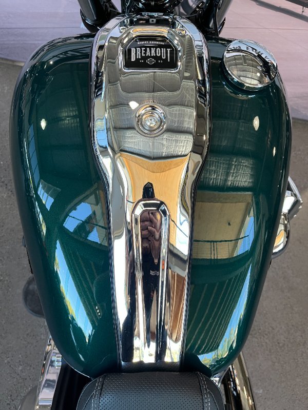 2024 Harley-davidson FXBR BREAKOUT (117) ALPINE GREEN