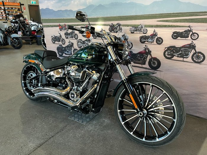 2024 Harley-davidson FXBR BREAKOUT (117) ALPINE GREEN