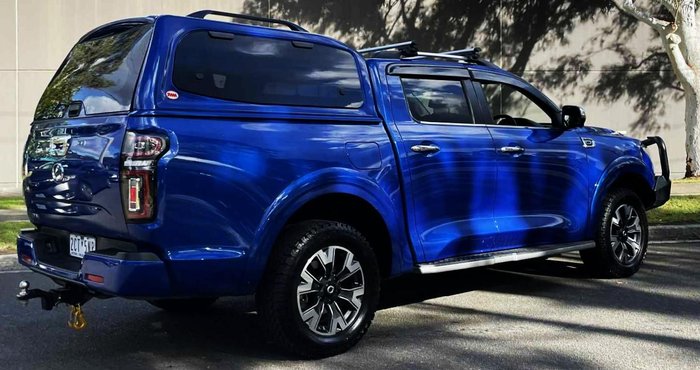 2022 GWM Ute Cannon NPW 4X4 Blue Sapphire