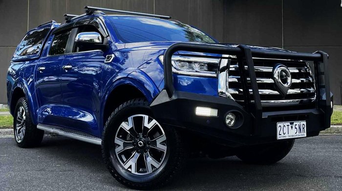 2022 GWM Ute Cannon NPW 4X4 Blue Sapphire