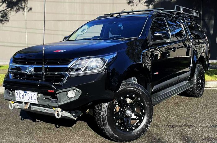 2018 Holden Colorado Z71 RG MY19 4X4 Dual Range Mineral Black