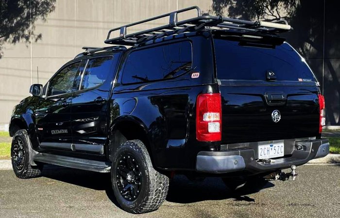 2018 Holden Colorado Z71 RG MY19 4X4 Dual Range Mineral Black