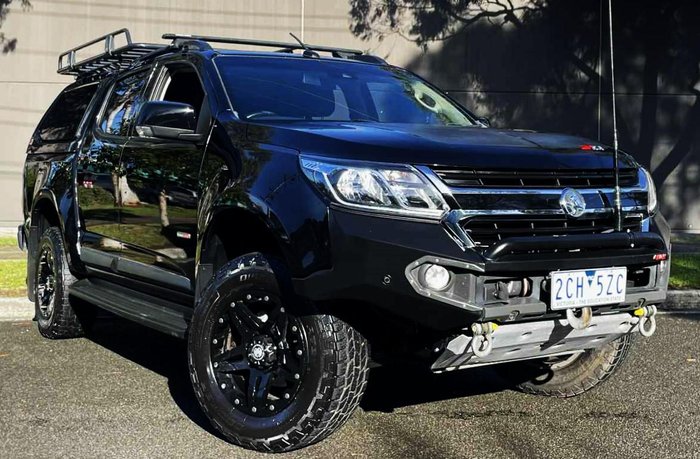 2018 Holden Colorado Z71 RG MY19 4X4 Dual Range Mineral Black