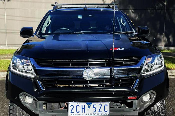 2018 Holden Colorado Z71 RG MY19 4X4 Dual Range Mineral Black