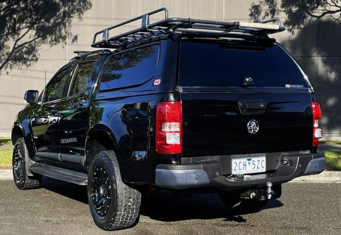 2018 Holden Colorado Z71 RG MY19 4X4 Dual Range Mineral Black