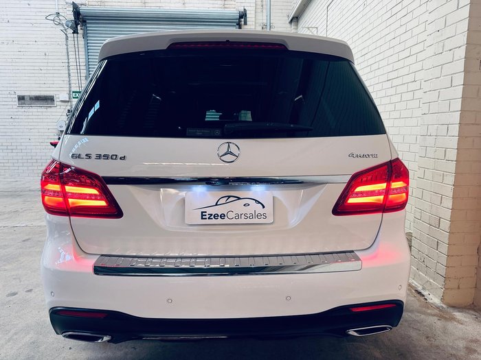 2017 Mercedes-Benz GLS-Class GLS350 d Sport X166 Four Wheel Drive Polar White