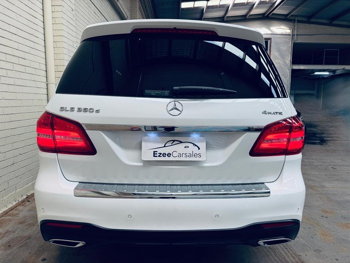 2017 Mercedes-Benz GLS-Class GLS350 d Sport X166 Four Wheel Drive Polar White