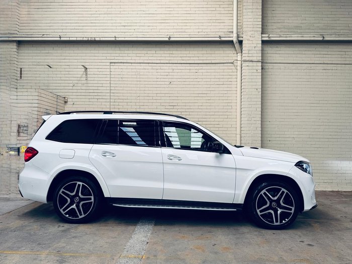 2017 Mercedes-Benz GLS-Class GLS350 d Sport X166 Four Wheel Drive Polar White