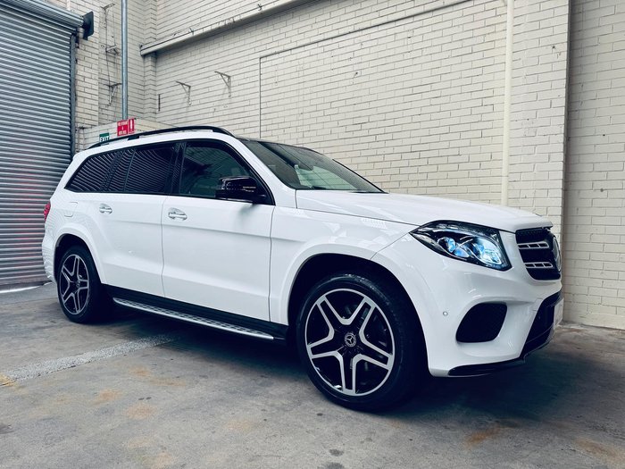 2017 Mercedes-Benz GLS-Class GLS350 d Sport X166 Four Wheel Drive Polar White
