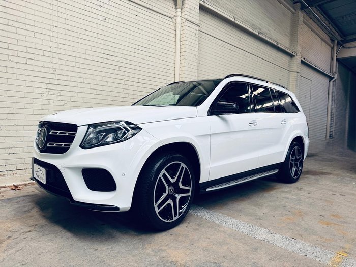 2017 Mercedes-Benz GLS-Class GLS350 d Sport X166 Four Wheel Drive Polar White