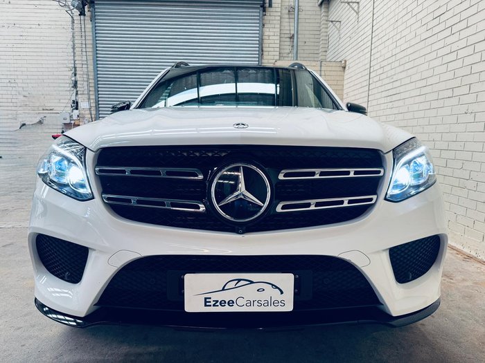 2017 Mercedes-Benz GLS-Class GLS350 d Sport X166 Four Wheel Drive Polar White