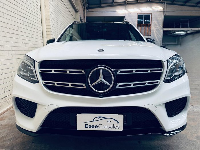 2017 Mercedes-Benz GLS-Class GLS350 d Sport X166 Four Wheel Drive Polar White