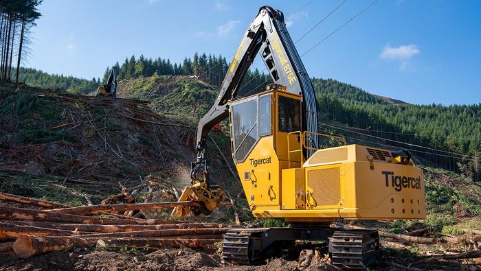0 Tigercat TH573 Yellow