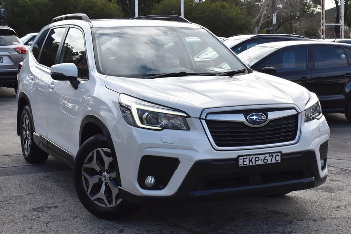 2020 Subaru Forester 2.5i S5 MY20 AWD Crystal White