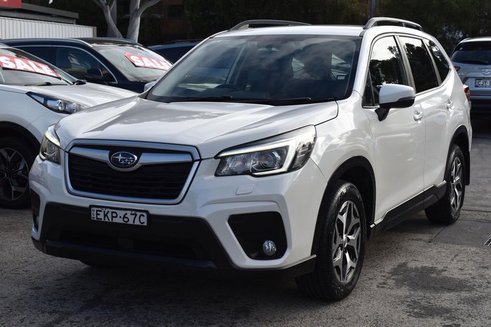 2020 Subaru Forester 2.5i S5 MY20 AWD Crystal White