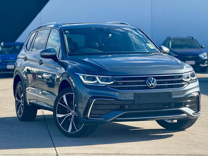 2024 Volkswagen Tiguan 162TSI R-Line Allspace 5N MY24 Four Wheel Drive Platinum Grey