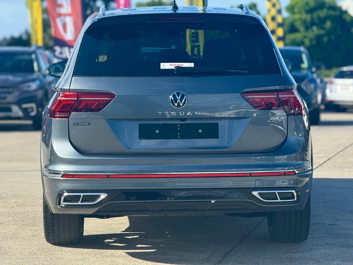 2024 Volkswagen Tiguan 162TSI R-Line Allspace 5N MY24 Four Wheel Drive Platinum Grey