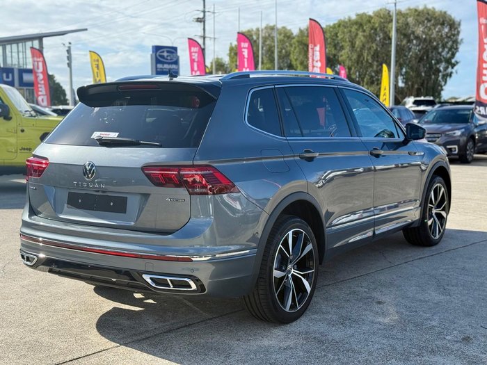 2024 Volkswagen Tiguan 162TSI R-Line Allspace 5N MY24 Four Wheel Drive Platinum Grey