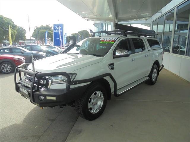 2016 Ford Ranger XLT PX MkII 4X4 Dual Range Cool White