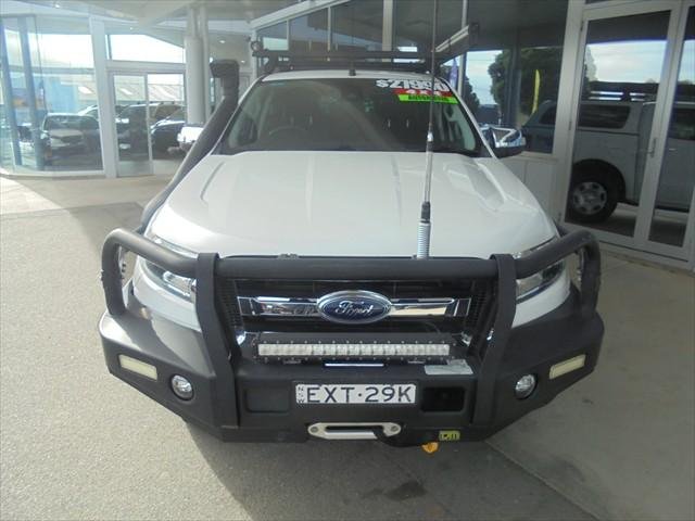2016 Ford Ranger XLT PX MkII 4X4 Dual Range Cool White