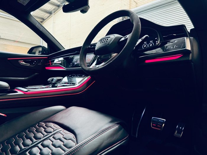 2022 Audi RS Q8 TFSI F1 MY22 Four Wheel Drive Mythos Black
