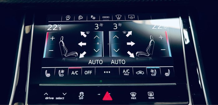 2022 Audi RS Q8 TFSI F1 MY22 Four Wheel Drive Mythos Black