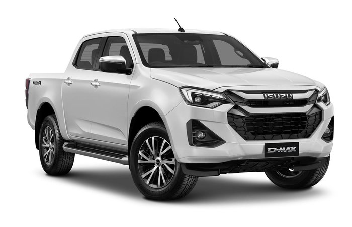 2025 Isuzu D-MAX LS-U MY24 4X4 Dual Range Mineral White