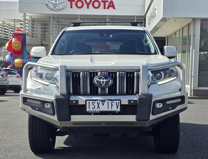 2020 Toyota Landcruiser Prado VX GDJ150R 4X4 Dual Range Crystal Pearl