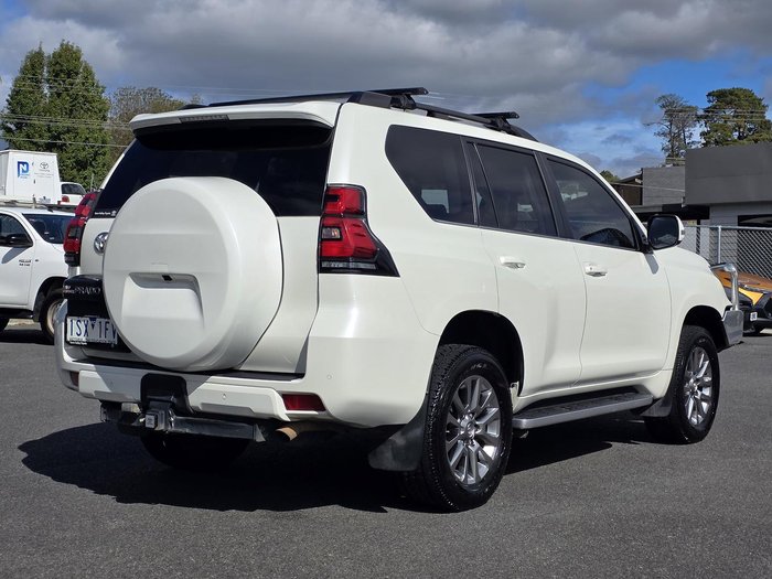 2020 Toyota Landcruiser Prado VX GDJ150R 4X4 Dual Range Crystal Pearl