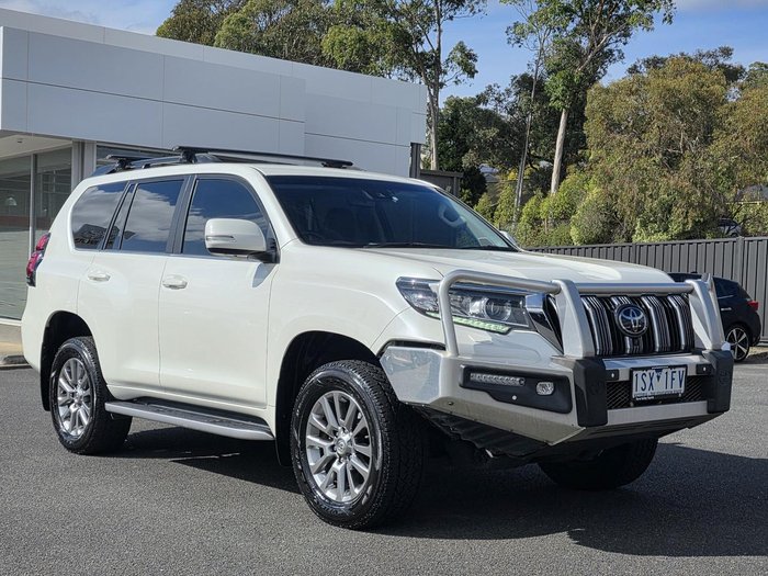 2020 Toyota Landcruiser Prado VX GDJ150R 4X4 Dual Range Crystal Pearl