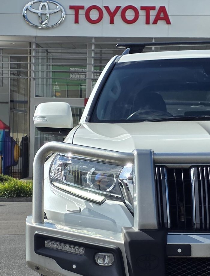 2020 Toyota Landcruiser Prado VX GDJ150R 4X4 Dual Range Crystal Pearl