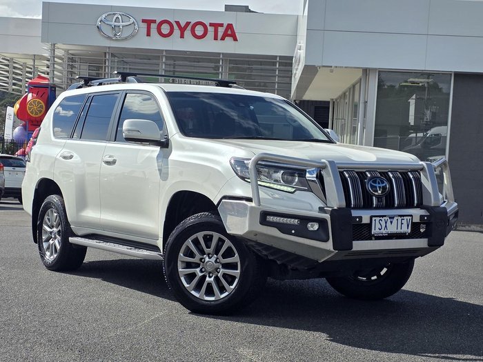 2020 Toyota Landcruiser Prado VX GDJ150R 4X4 Dual Range Crystal Pearl