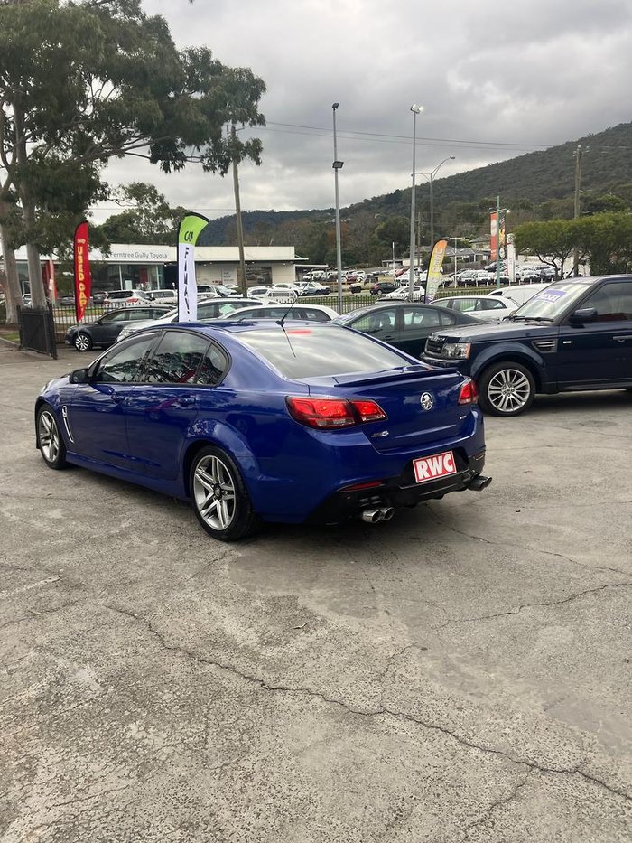 2015 Holden Commodore SV6 VF Series II MY16 Slipstream Blue