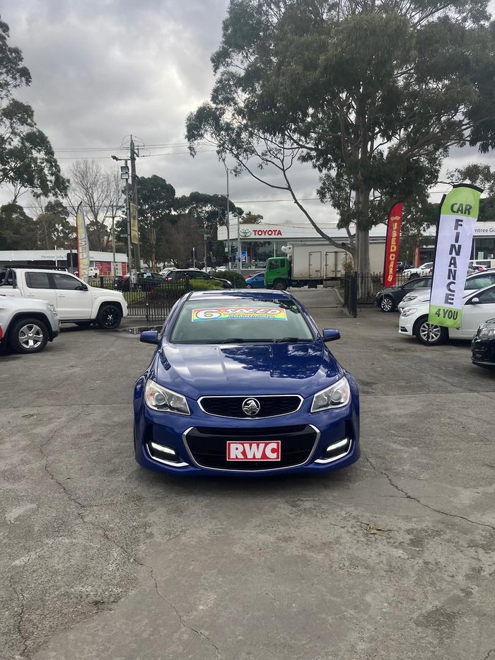 2015 Holden Commodore SV6 VF Series II MY16 Slipstream Blue