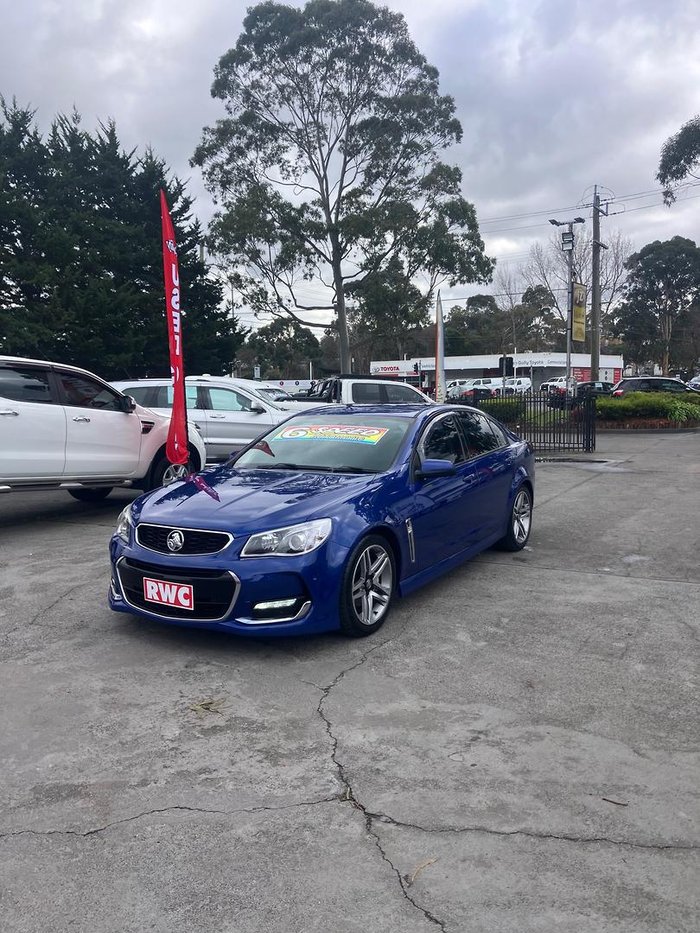 2015 Holden Commodore SV6 VF Series II MY16 Slipstream Blue