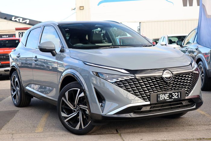 2025 Nissan QASHQAI Ti-L J12 MY25 Ceramic Grey with Onyx Black Roof