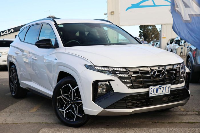 2022 Hyundai Tucson Elite N Line NX4.V1 MY22 AWD White Cream