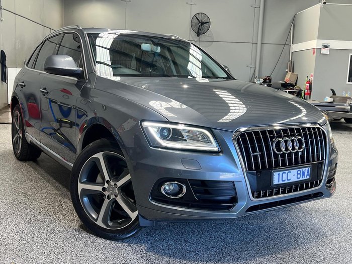2014 Audi Q5 TDI 8R MY14 Four Wheel Drive Daytona Grey Pearl