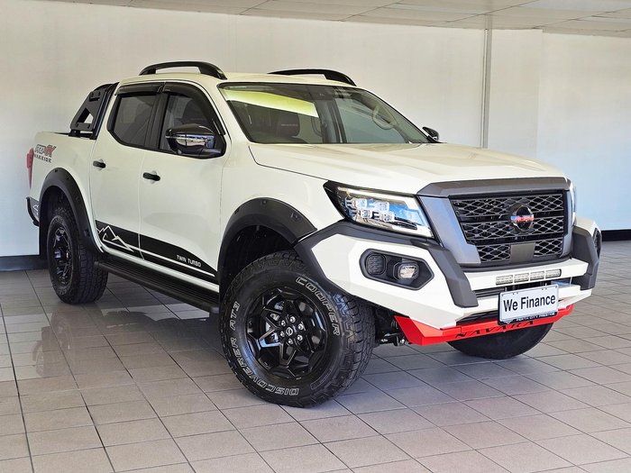 2023 Nissan Navara PRO-4X Warrior D23 MY23 4X4 Dual Range White Pearl