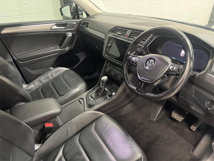 2018 Volkswagen Tiguan 132TSI Comfortline Allspace 5N MY18 Four Wheel Drive Deep Black