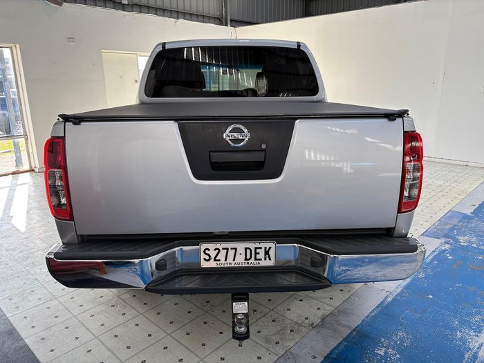 2013 Nissan Navara ST-X 550 D40 Series 5 4X4 Dual Range Silver Lightning