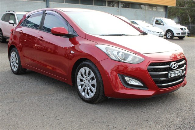 2016 Hyundai i30 Active GD4 Series II MY17 Red